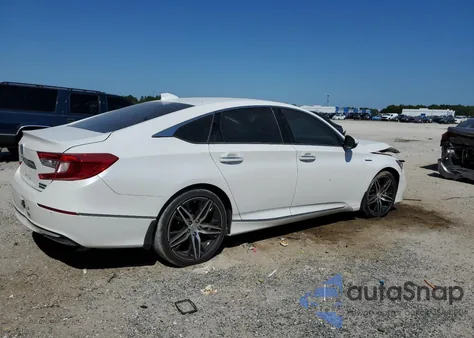 2022 Honda Accord Touring Hybrid из США, поврежденный, VIN 1HGCV3F9XNA009815